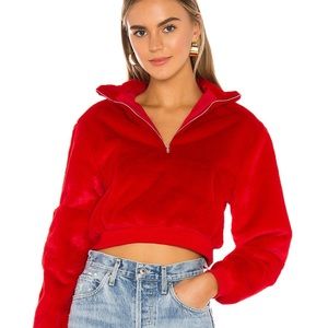 Super down cropped jacket size xs